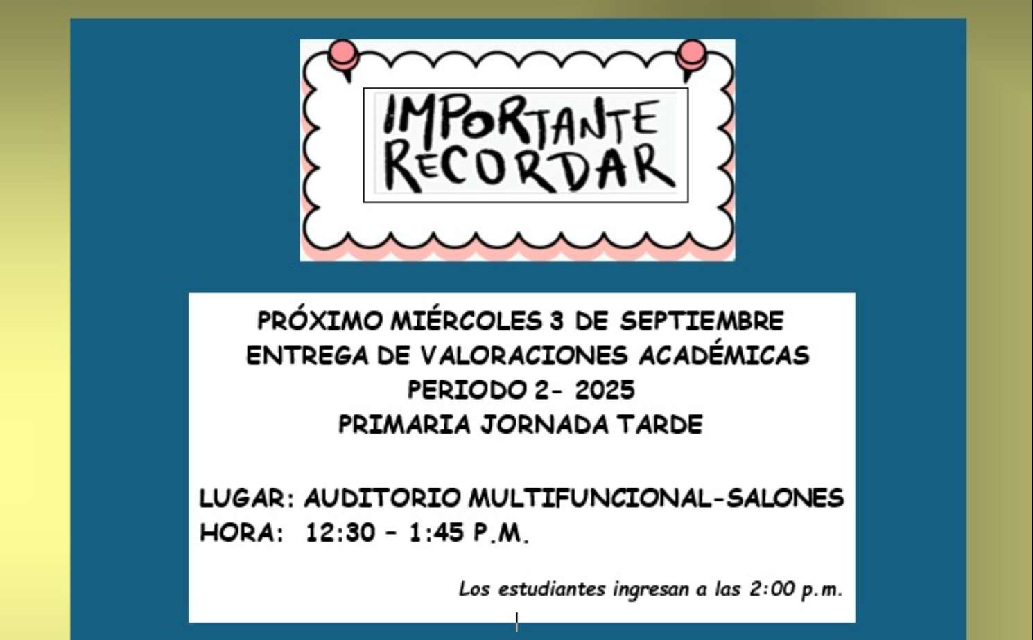 Foto Colegio
