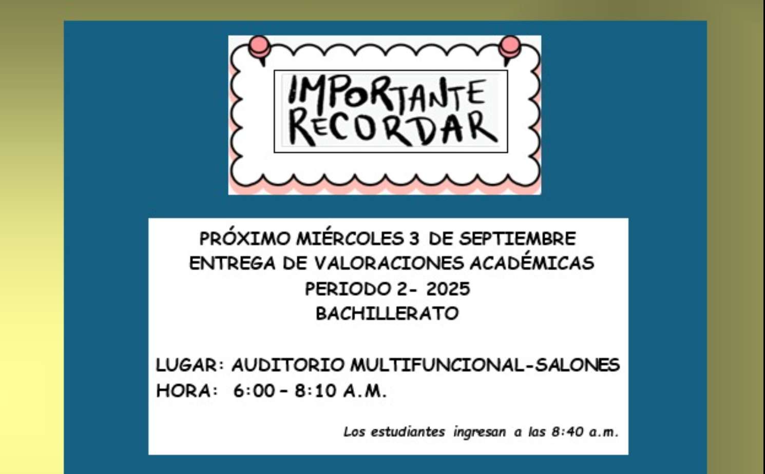 Foto Colegio